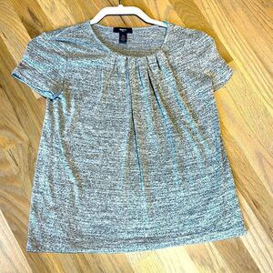 GAPKids Gray Short Sleeve Top Size 10-11 Years
